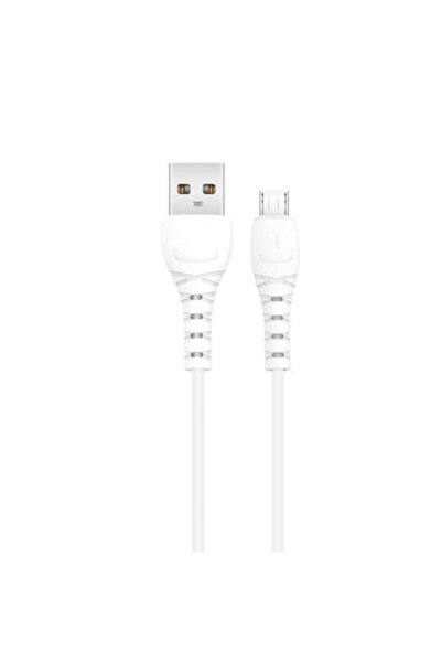 FONIX Data/Charging Cable, Micro-USB, ElectroCharge Twine, 3A, 1m, White