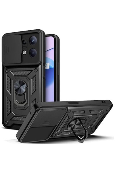 FONIX Калъф за телефон, съвместим с Motorola Edge 50 Pro, Rugged Shield LensP...