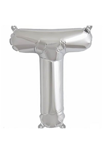 OEM Φόλιε με γράμμα Τ, ESB, 40 cm, Ασημί