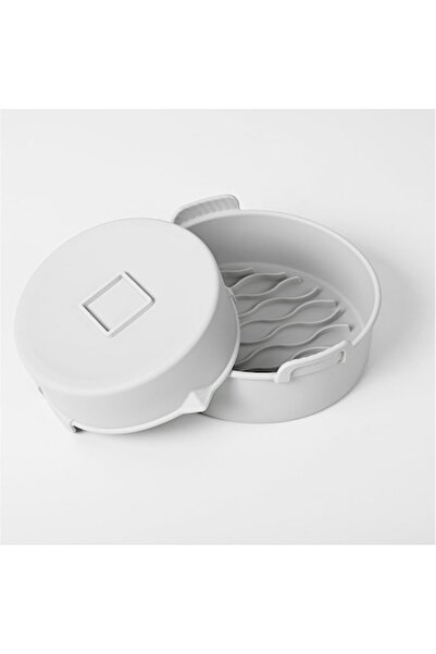 FONIX AirBake FlexiTray Duo – Set de 2 tăvi din silicon pentru AirFryer, Gri