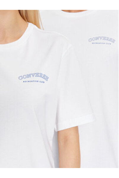 Converse Unisex T-Shirt 10025913-A01 Λευκό