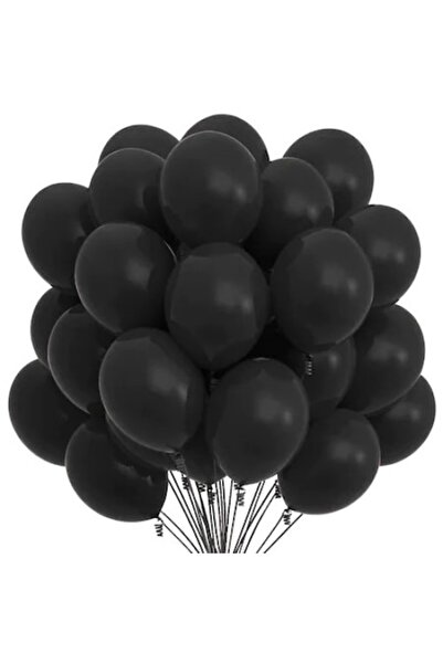 Rainbow Set 100 baloane negre 28 cm