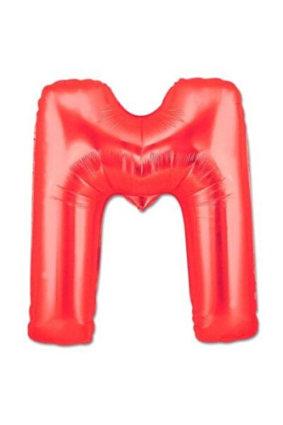 OEM Balon Folie Litera M, ESB, 35 cm, Rosu