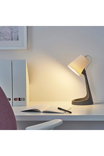 IKEA Gray Table Lamp