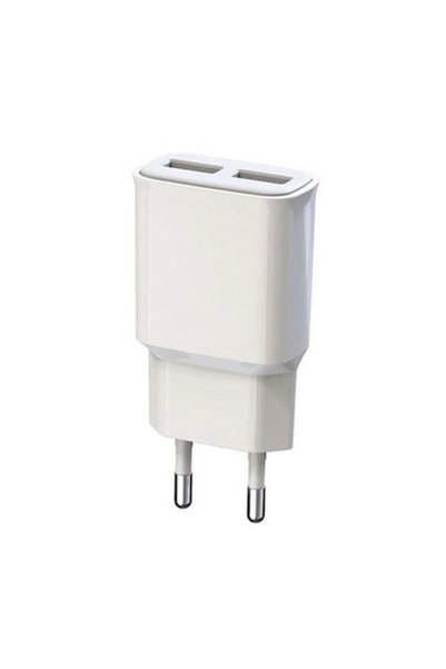 FONIX Încărcător de rețea standard ElectroCharge, 2xUSB-A, 12W, 2A, alb