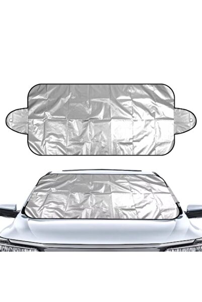 FONIX CarCool Shield - Parasolar auto din aluminiu, Protecție UV, 195x75cm, R...