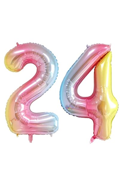 Domi Party & Gifts Set de 2 baloane folie cu numere, Domi Party & Gifts, Curc...