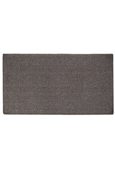 OEM Covoraș de intrare, model în relief, gri/maro, 80x45 cm