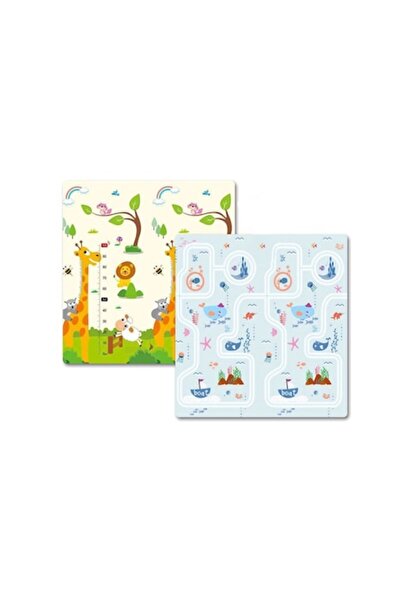 FONIX Детска постелка за игра, Comando Kids, двустранна, пяна, неплъзгаща се,...