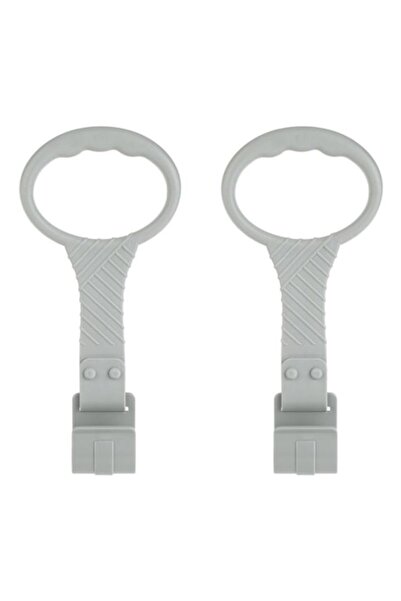 honey baby Mânere de siguranță pentru pătuț sau țarc, gri, 19x9cm - 2 buc