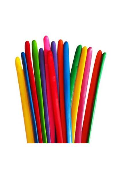 CAM TOYS Baloane de modelare 100 buc Lungime 110 cm