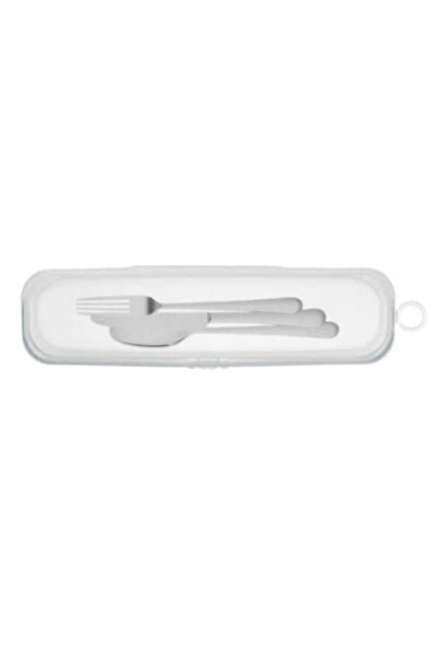 OEM Φορητή θήκη για μαχαιροπίρουνα, πλαστική, διαφανής, 23,6x7x4,15cm