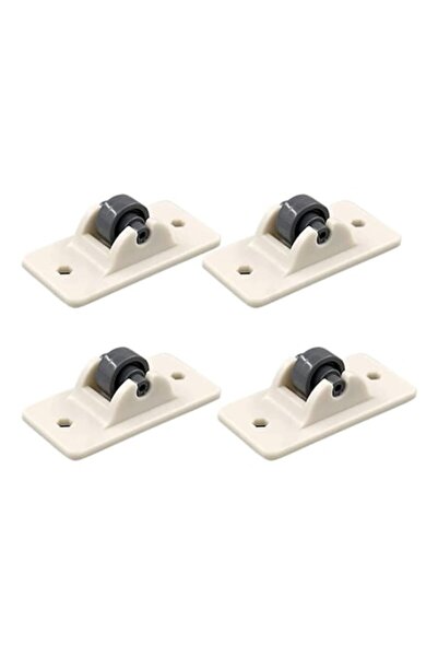 FONIX EasyRoll – Set of 4 Self-Adhesive Swivel Wheels, Gray