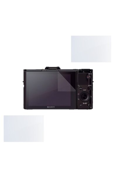 COMANDO Set protectie compatibil cu Sony RX100 II, Focus Shield, 2 Folii de S...