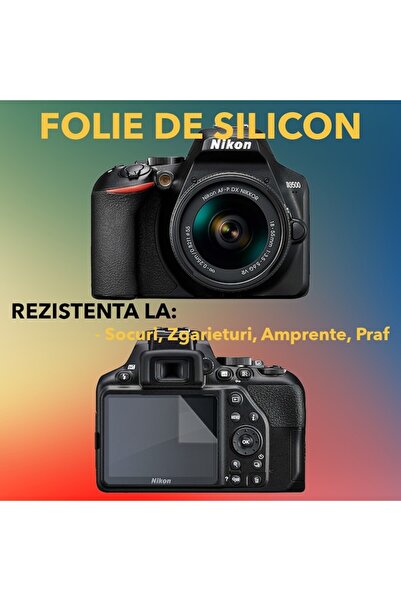 FONIX Protective set compatible with Nikon D3500, COMANDO Focus Shield