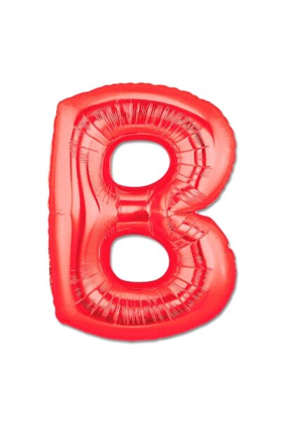 OEM Balon folie litera B, ESB, 35 cm, roșu