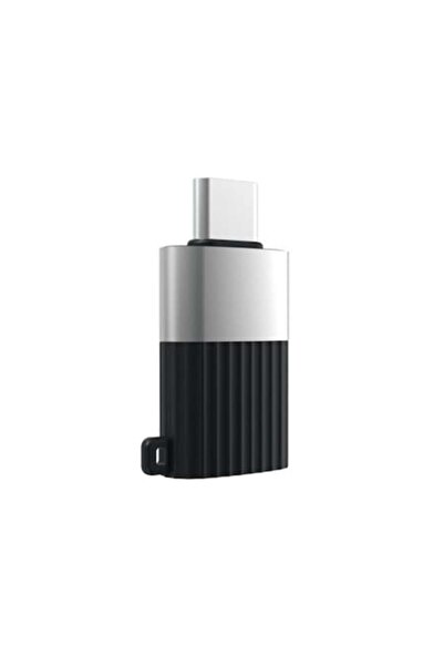 FONIX Adaptor USB-A to USB-C, ElectroAdvance, Black/Silver