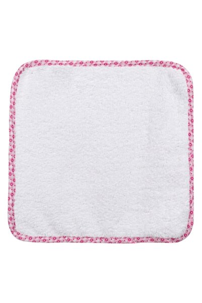 OEM Prosop pentru bebeluși, model floral, culoare alb-roz, material bumbac, 3...