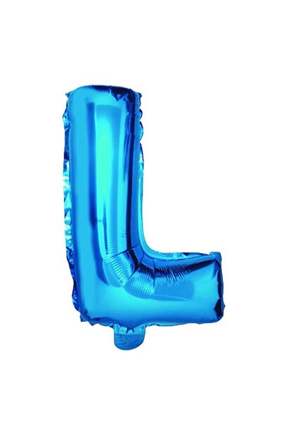 OEM Balon Litera L, Albastru, 40 cm