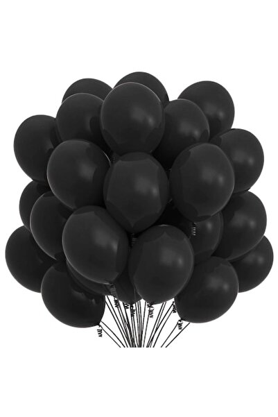 MP Mirific Party Set 25 baloane din latex, negru, 25 cm, WOW Shop