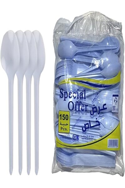 undefined disposable plastic spoon
