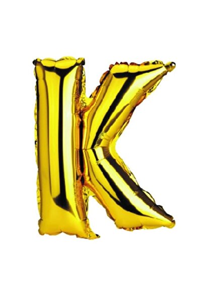 OEM Μπαλόνι Litera K, Χρυσό, 40cm