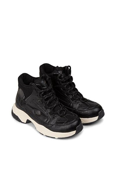 Deery Women's Black Sneaker Boots