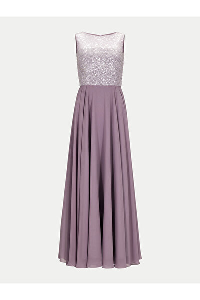 Swing Γυναικείο βραδινό φόρεμα 5AH15700 Μωβ