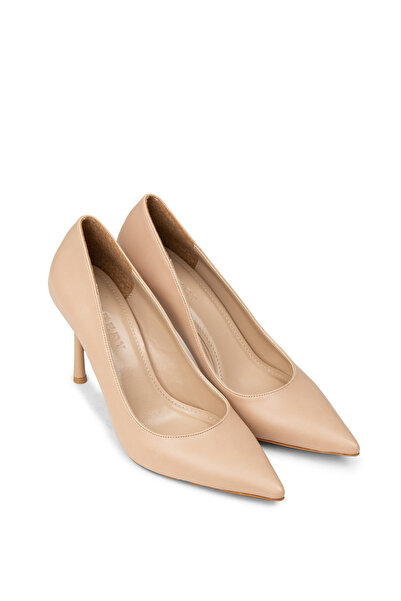 Deery Women's Nut-Colored Stiletto Heeled Shoes