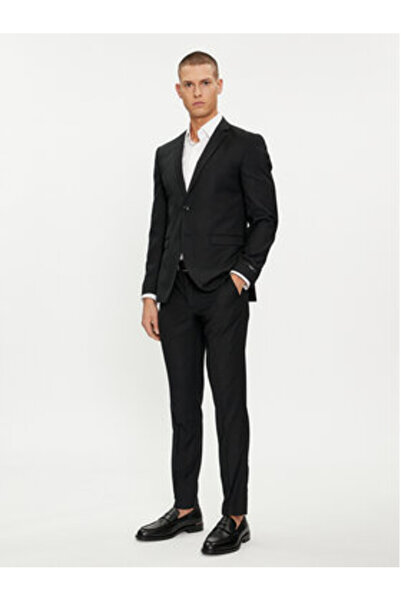 Jack & Jones Ανδρικό κοστούμι Jack Jones 12148166 Μαύρο