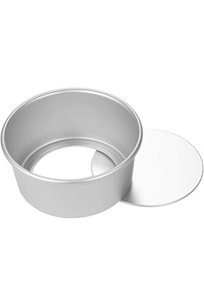 The Bros صينية كيك دائرية عميقة غير لاصقة من الألومنيوم مقاس 8 بوصات مع قاعدة...