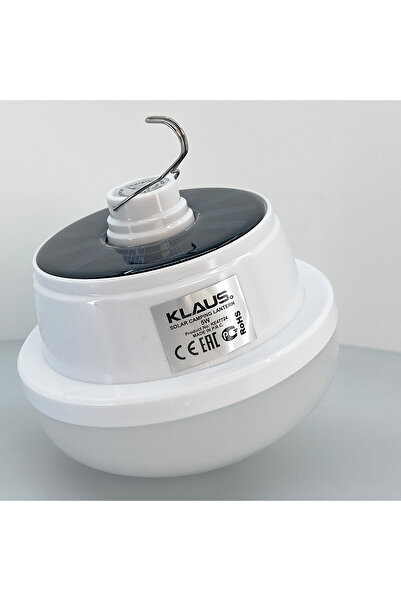 Klaus Solar LED Camping Lamp 5W, 280 Lumens, 1200mAh, 5.5V Solar Panel, KE47724