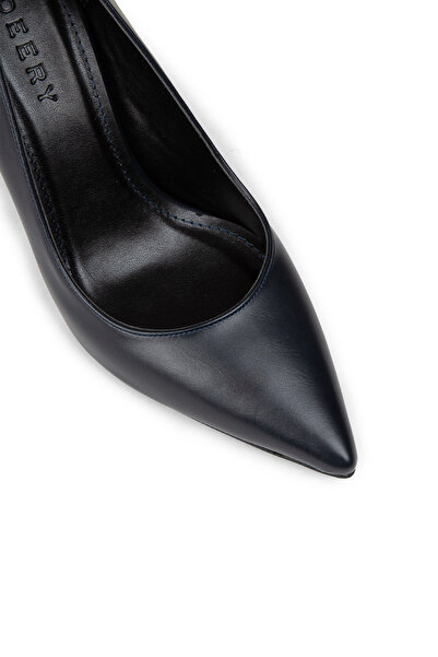 Deery Women's Navy Blue Stiletto Heeled Shoes
