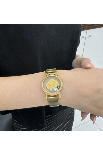 aytekgold Çeyrekli Saat Bileklik 14 Ayar