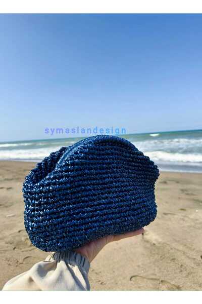 symaslandesign Hasır çanta / Metalik çanta / Özel gün çantası / Nişan,düğün,k...
