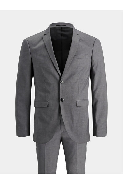 Jack & Jones Ανδρικό κοστούμι Jack Jones 12181339 Γκρι
