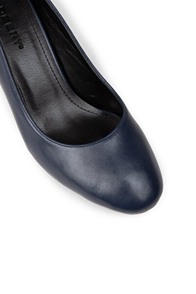 Deery Women's Navy Blue Daily Heeled Shoes