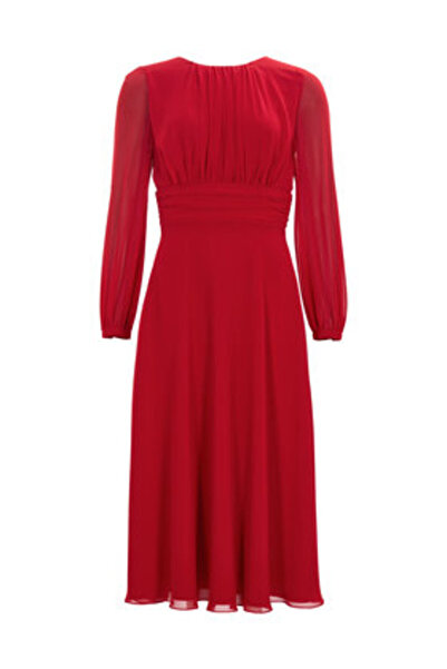 Swing Γυναικείο Φόρεμα Κοκτέιλ 5AI09000 Κόκκινο