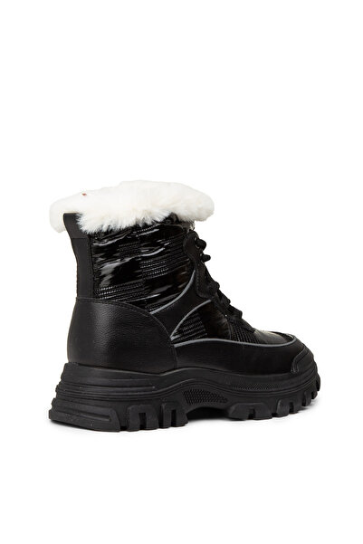 Deery Women's Black Fur Boots