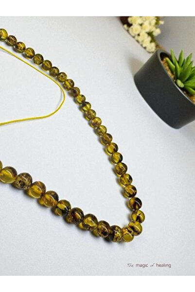 The Magıc of Healıng حجر الكهرمان الطبيعي الأحفوري 7 متر