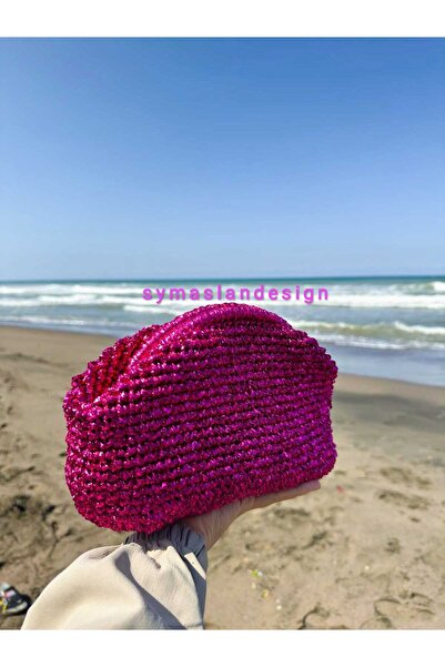 symaslandesign Hasır çanta / Metalik çanta / Özel gün çantası / Nişan,düğün,k...