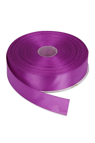 Creativ Deco Plus Panglică de satin, lățime 2,5 cm, rolă mov, 22 m