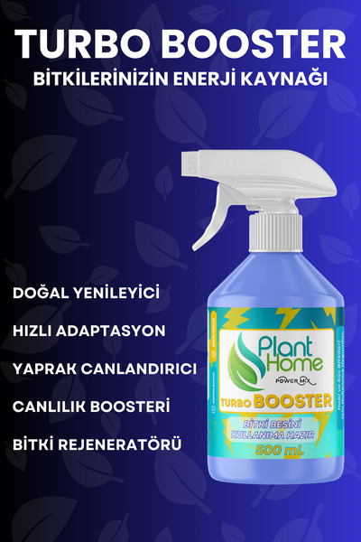 Turbo Booster Plant Nutrition 500 ml - Plant Nutrition for Rapid Rooting and Strong Trunk Development