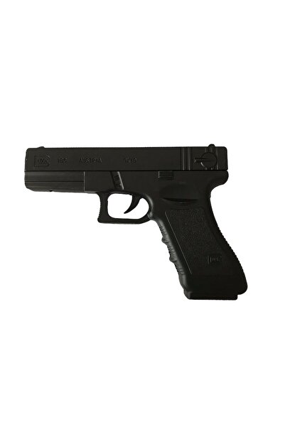 OEM Pistol Lighter Glock, Matte Black, Metal - ABS with Stand, Windproof, Refillable