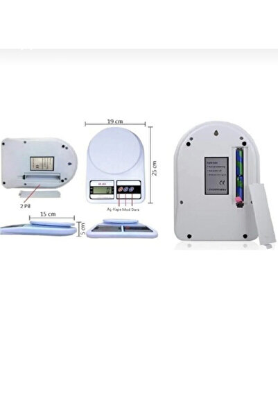 YAKUT GLOBAL Yakut Hassas Mutfak Tartısı – Dijital Tartı, Elektronik Hassas Terazi, Yemek Ölçüm Cihazı 10Kg