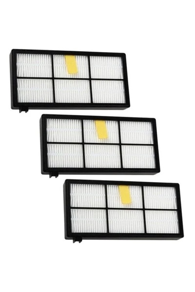 srfn ticaret فلتر هيبا متوافق مع آيروبوت من سلسلة آيروبوت رومبا 800، عبوة من 3 قطع