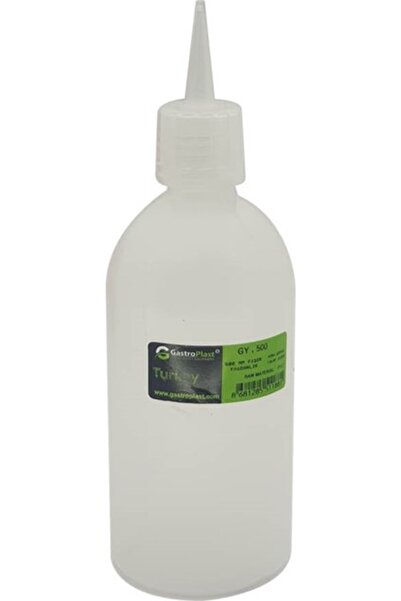 ZTF PLASTİK 500 ml Fişek Sosluk,Yağdanlık,Sirkelik,Sos Kabı,Saklama Kabı , Ke...