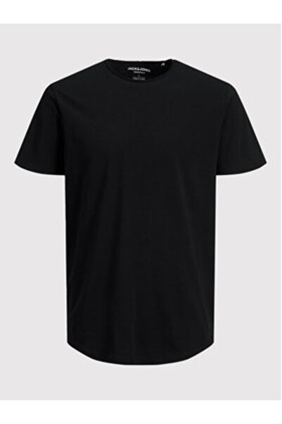 Jack & Jones Ανδρικό T-Shirt Jack Jones 12182498 Μαύρο