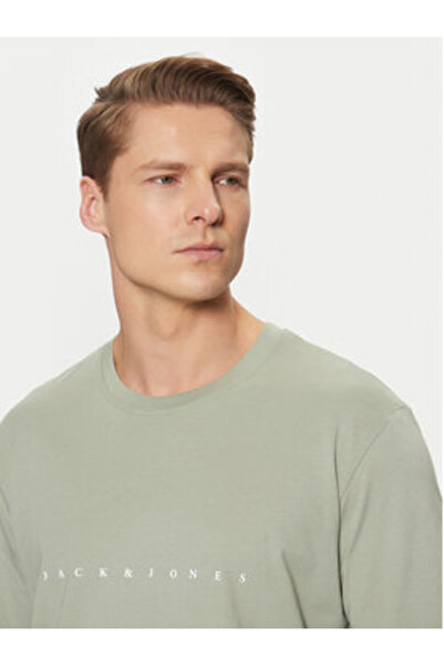 Jack & Jones Ανδρικό T-Shirt Jack Jones 12234746 Πράσινο