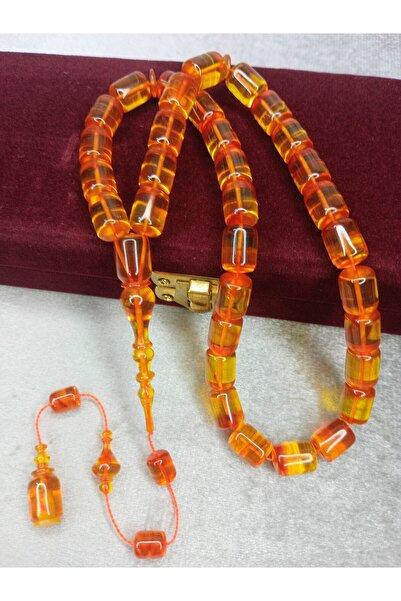 Tasarım Mesut Elma Usta İşçilikli Blok Zar Kehribar Hokka Kapağı Benzetmesi